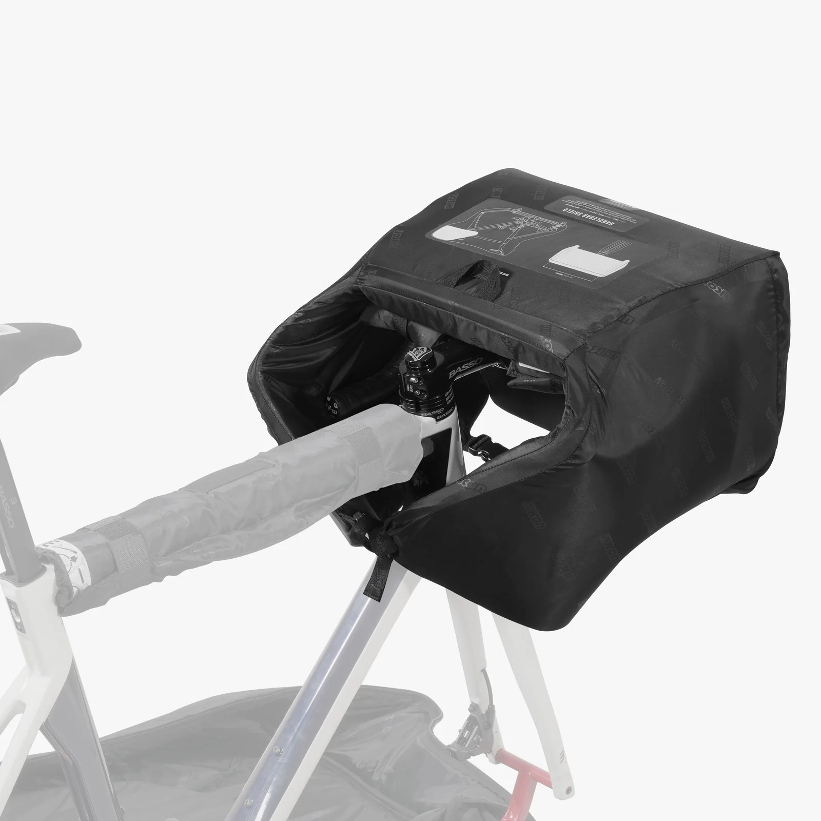 handlebar shield vooraanzicht