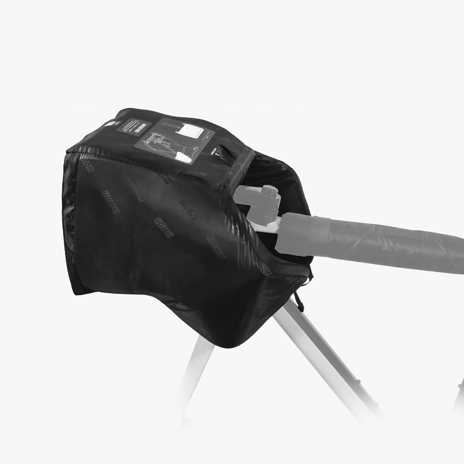 handlebar shield zijaanzicht
